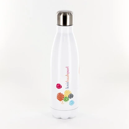 Knitbaahpurl Stainless Steel Water Bottle 4 Knitbaahpurl Stainless Steel Water Bottle - Image 2