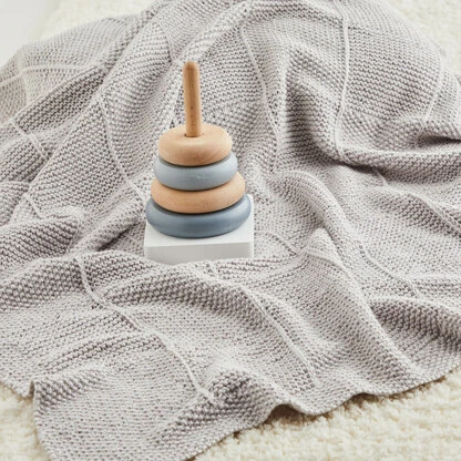 Sirdar 5477 Textured Baby Blanket PDF 4 Sirdar 5477 Textured Baby Blanket PDF - Image 2