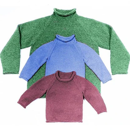 Yankee Knitter Designs 21 Roll Raglan For Children & Adults 4 Yankee Knitter Designs 21 Roll Raglan For Children & Adults - Image 2