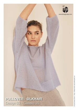 Lana Grossa 03 Pullover In Silkhair PDF 3 Lana Grossa 03 Pullover In Silkhair PDF