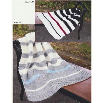 Plymouth Yarn 0657 Encore Adventures: Everyday Throws 5 Plymouth Yarn 0657 Encore Adventures: Everyday Throws - Image 3