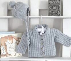 OGE Knitwear Designs P131 Baby Pilot Jacket And Hat PDF