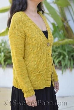 SweaterBabe 287 Amber Cardigan PDF -Deals YARN Store 416x416 3067