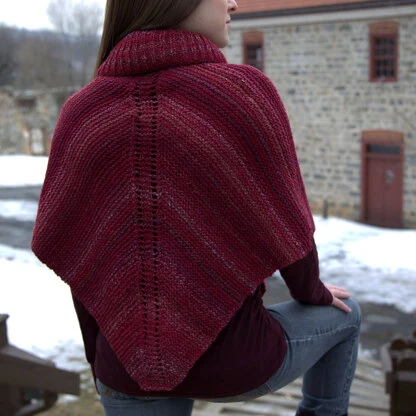 Plymouth Yarn 2868 Women's PonchoPDF 4 Plymouth Yarn 2868 Women's PonchoPDF - Image 2