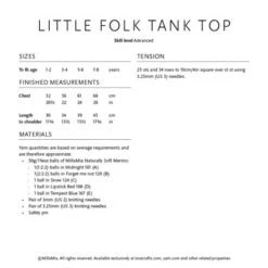 MillaMia Little Folk Tank Top PDF -Deals YARN Store 416x416 3121