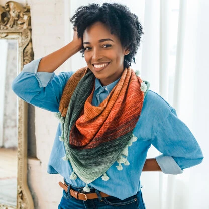 TL Yarn Crafts Rancher Shawl PDF 4 TL Yarn Crafts Rancher Shawl PDF - Image 2