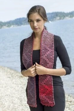 Cascade Yarns W687 Lightning Grid Scarf (Free) -Deals YARN Store 416x416 3241
