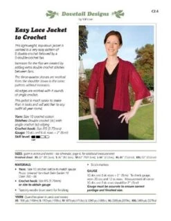 Dovetail Designs C2.4 Easy Lace Jacket PDF -Deals YARN Store 416x416 3275