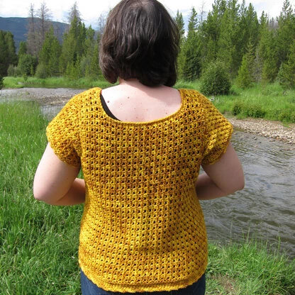 Linda Permann Honeycomb Tee PDF 4 Linda Permann Honeycomb Tee PDF - Image 2