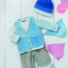 Sirdar 4921 Cardigan And Hat PDF