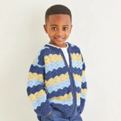 Sirdar 2574 Crochet Wave Stitch Jacket In Snuggly 100% Cotton PDF -Deals YARN Store 416x416 3751