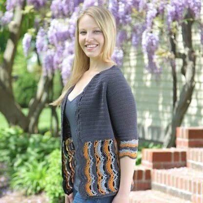 Valley Yarns 546 Alexandrium Cardigan 5 Valley Yarns 546 Alexandrium Cardigan - Image 3