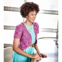 Linda Permann Craspedia Cropped Cardigan PDF -Deals YARN Store 416x416 3838