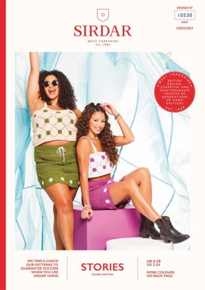 Sirdar 10530 Flower Power Two Piece PDF 3 Sirdar 10530 Flower Power Two Piece PDF