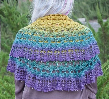 Hooked For Life Summer Of Love Shawl PDF 6 Hooked For Life Summer Of Love Shawl PDF - Image 4