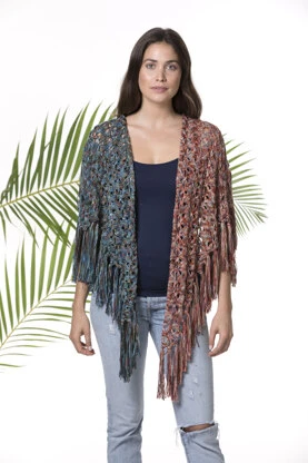 Tahki Yarns Fire Island Fringed Shawl/Bandana PDF 3 Tahki Yarns Fire Island Fringed Shawl/Bandana PDF