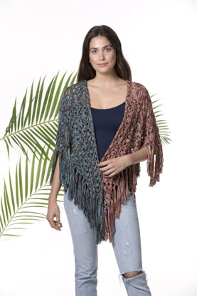 Tahki Yarns Fire Island Fringed Shawl/Bandana PDF 4 Tahki Yarns Fire Island Fringed Shawl/Bandana PDF - Image 2