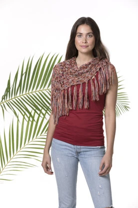 Tahki Yarns Fire Island Fringed Shawl/Bandana PDF 6 Tahki Yarns Fire Island Fringed Shawl/Bandana PDF - Image 4