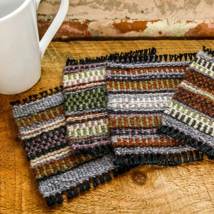 Valley Yarns #243 Alpine Ridge Mug Rugs PDF 3 Valley Yarns #243 Alpine Ridge Mug Rugs PDF