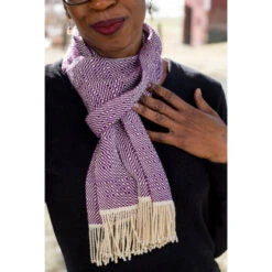 Valley Yarns #134 Purple Rain Scarf PDF -Deals YARN Store 416x416 4157