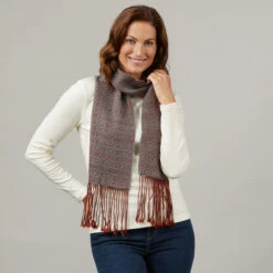 Valley Yarns #272 Cornflowers In Autumn Scarf PDF