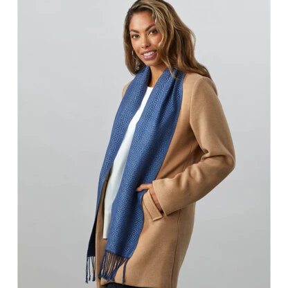 Valley Yarns #249 Bordered Diamonds Silk Scarf PDF 4 Valley Yarns #249 Bordered Diamonds Silk Scarf PDF - Image 2