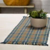 Valley Yarns #212 Windowpane Plaid Runner PDF