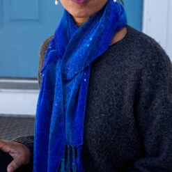 Valley Yarns 40th Anniversary 06 Dots & Dashes Chenille Scarf PDF -Deals YARN Store 416x416 4604